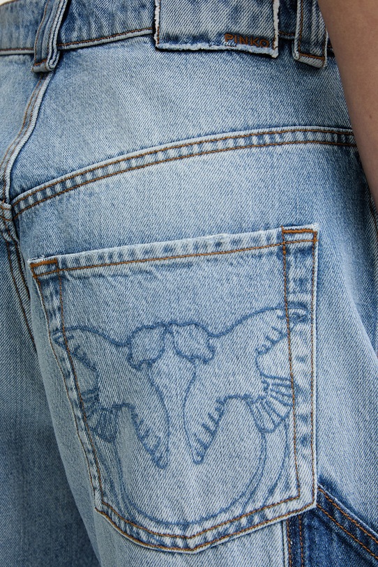 Pinko Τζιν relaxed fit Γυναικεία μπλε 105542.A35F