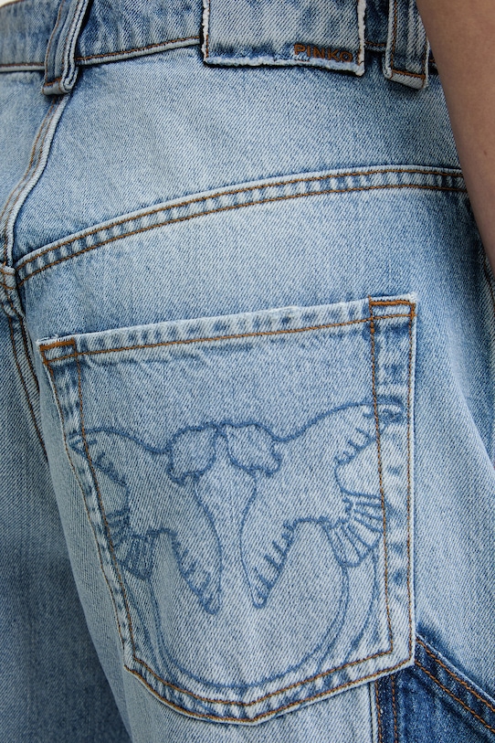 Pinko Τζιν relaxed fit Γυναικεία μπλε 105542.A35F