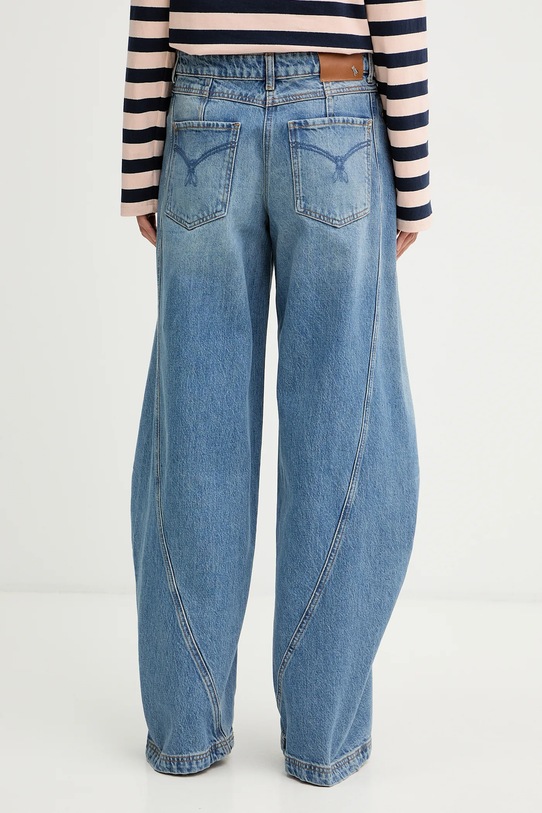 Odzież Patrizia Pepe jeansy 8P0773.D1WZB niebieski