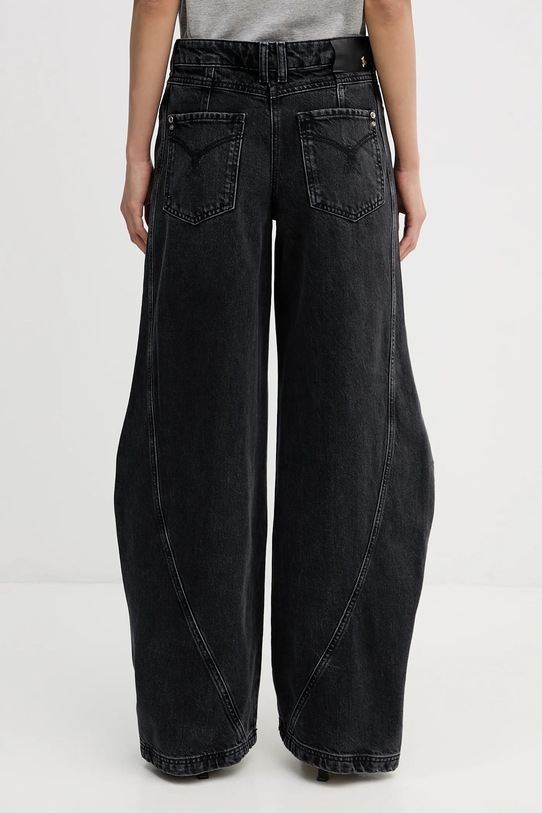 Odzież Patrizia Pepe jeansy 8P0773.D1WZN czarny