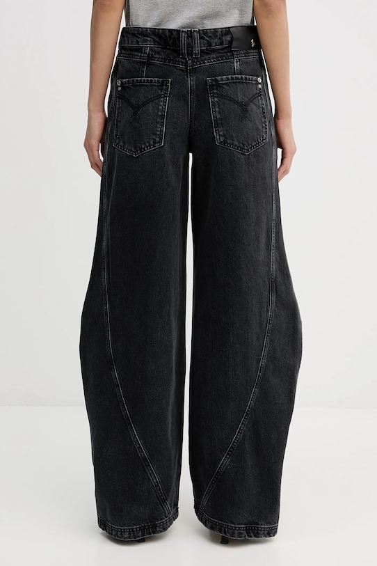 Odzież Patrizia Pepe jeansy 8P0773.D1WZN czarny