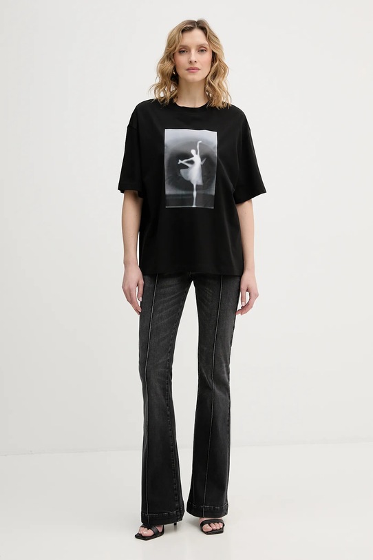 Patrizia Pepe jeansy 8P0787.D140 czarny SS26