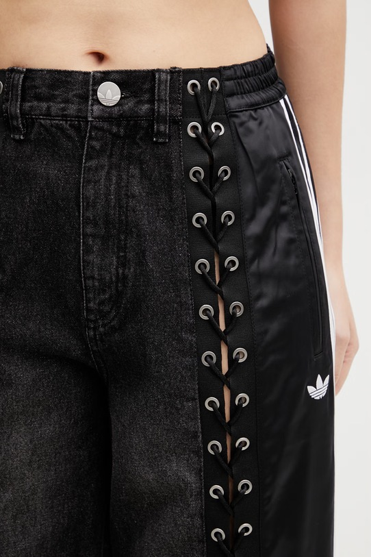 Îmbrăcăminte adidas Originals blugi straight de damă KS3878 negru