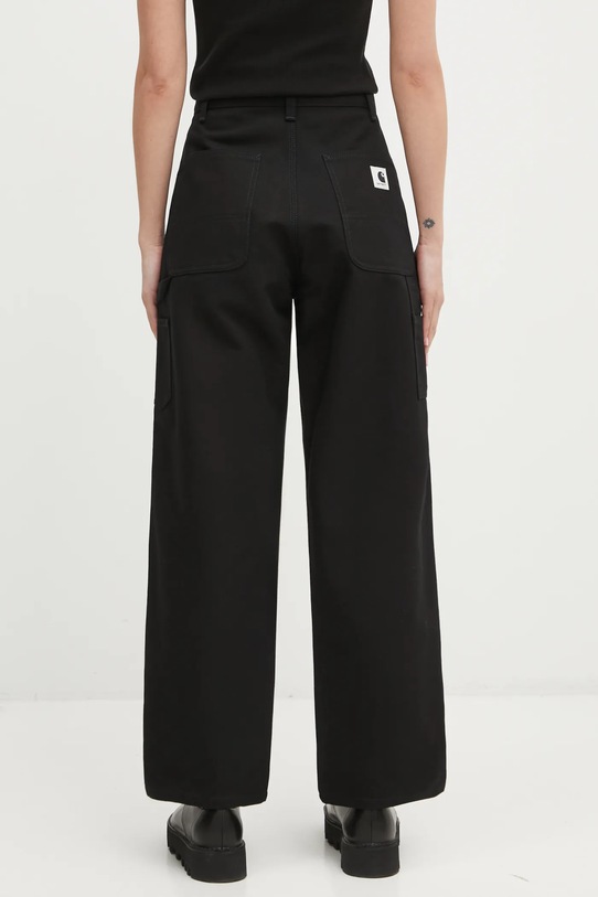 Abbigliamento Carhartt WIP pantaloni in cotone W Brandon Single Knee Pant I036322.8901 nero