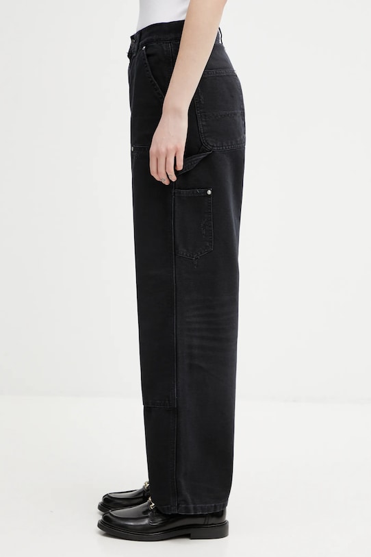 Rifle Carhartt WIP W Brandon Double Knee Pant I036352.89B7 čierna SS26