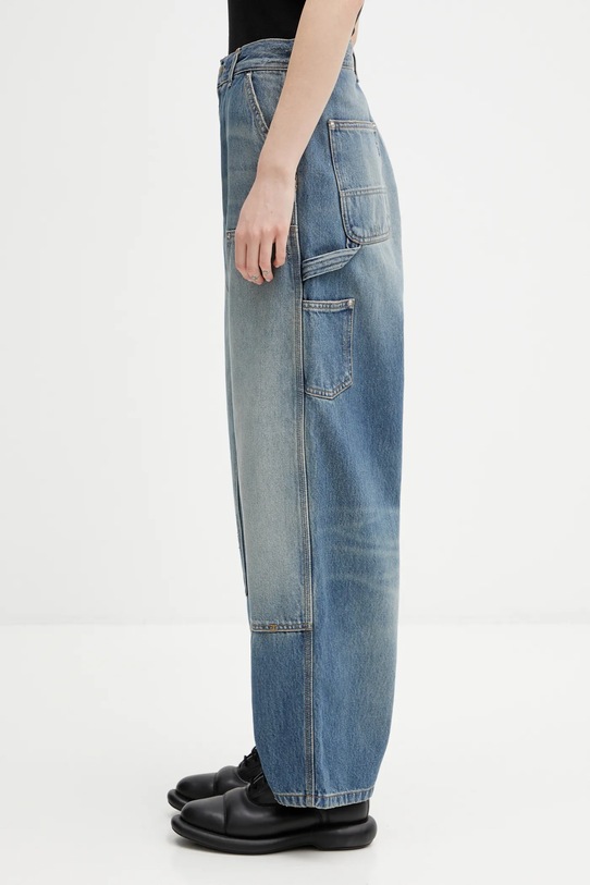 Дънки Carhartt WIP W Brandon Double Knee Pant I036323.01B7 син SS26