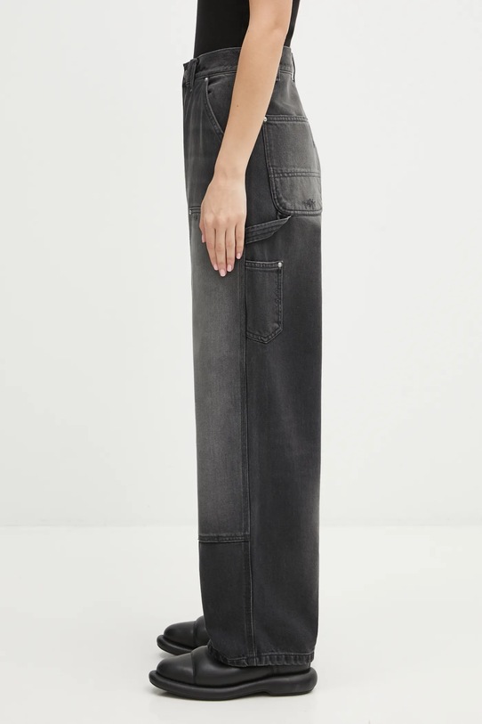 Carhartt WIP jeans W Brandon Double Knee Pant I036323.89B7 nero SS26