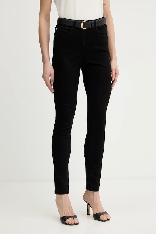 Morgan jeansy czarny PARDAM2