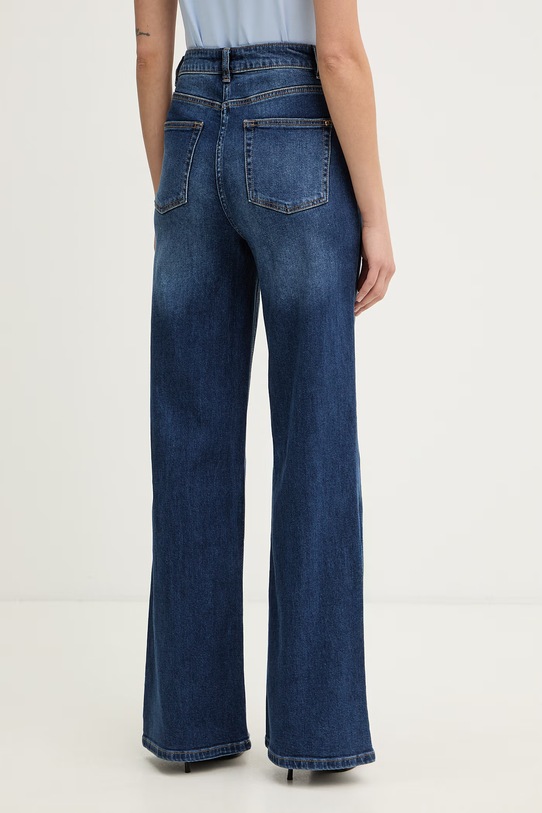 Odzież Morgan jeansy straight damskie PIZET niebieski