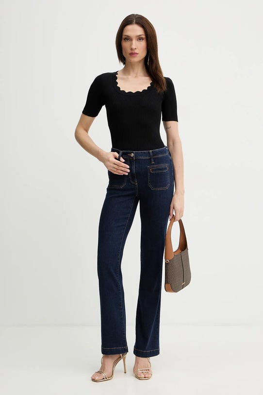 Morgan jeansy POLASI granatowy SS26