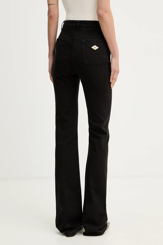 Odzież Elisabetta Franchi jeansy PJ22N61E2 czarny