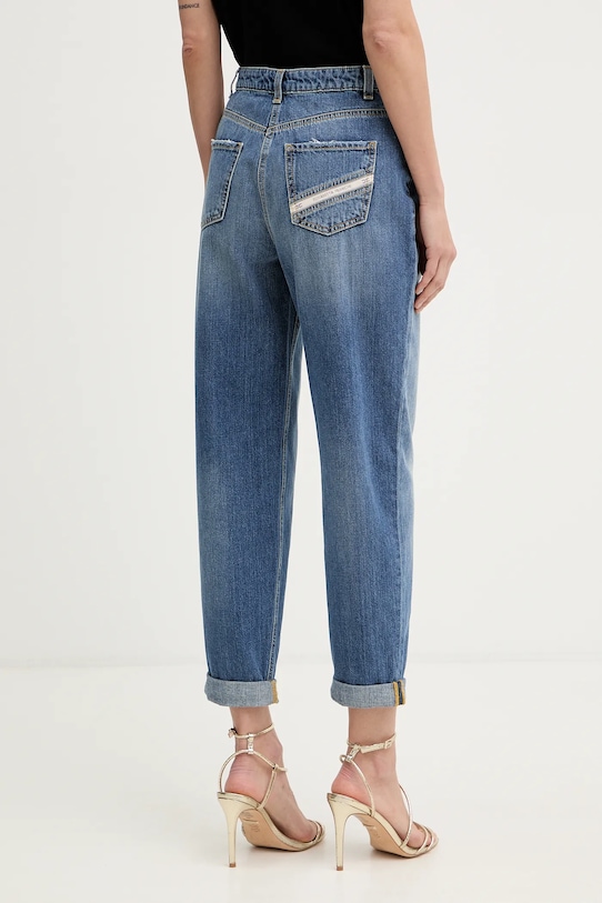 Odzież Elisabetta Franchi jeansy PJ27D61E2 niebieski