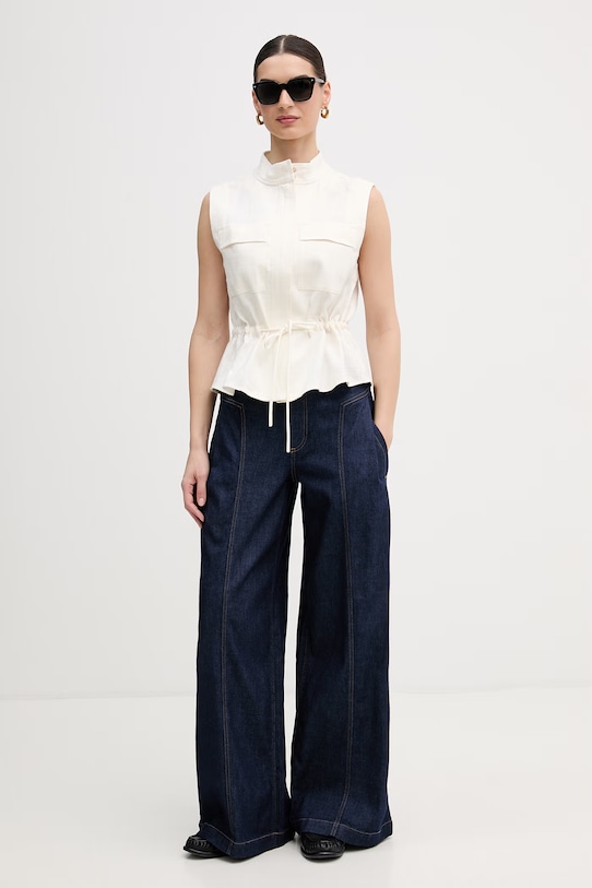 Τζιν παντελόνι Mos Mosh Verone 178500 σκούρο μπλε SS26