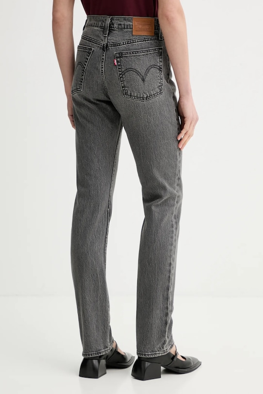 Odzież Levi's jeansy WEDGIE 003NE szary