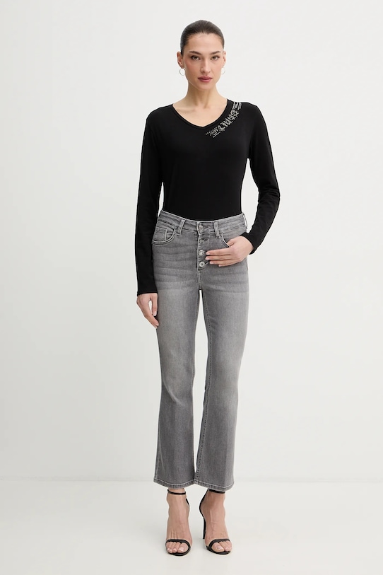 Liu Jo jeansy UA6040.D0305 szary SS26