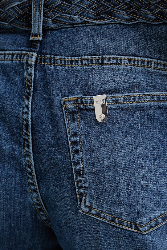 Liu Jo blugi flared pentru femei UA6084.D0275 bleumarin