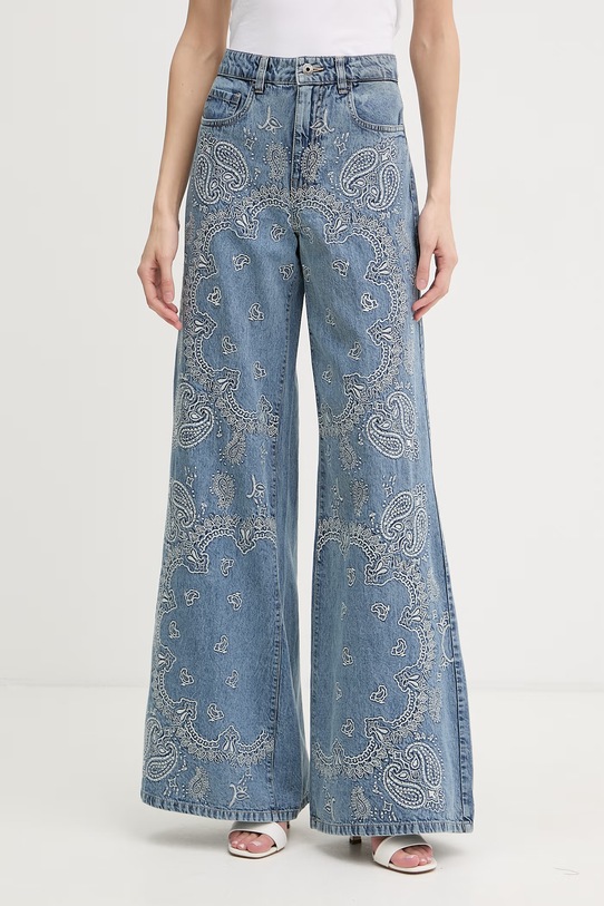 Liu Jo jeansy flare damskie niebieski UA6147.D0313