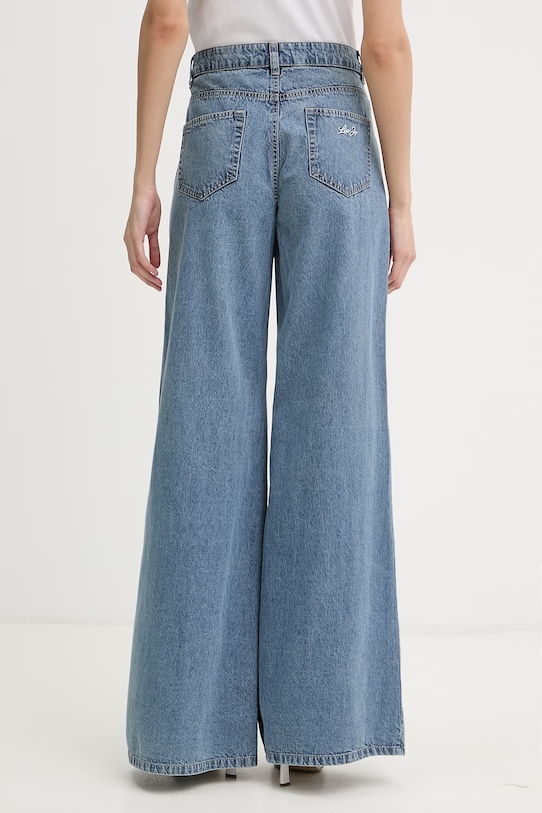 Odzież Liu Jo jeansy flare damskie UA6147.D0313 niebieski