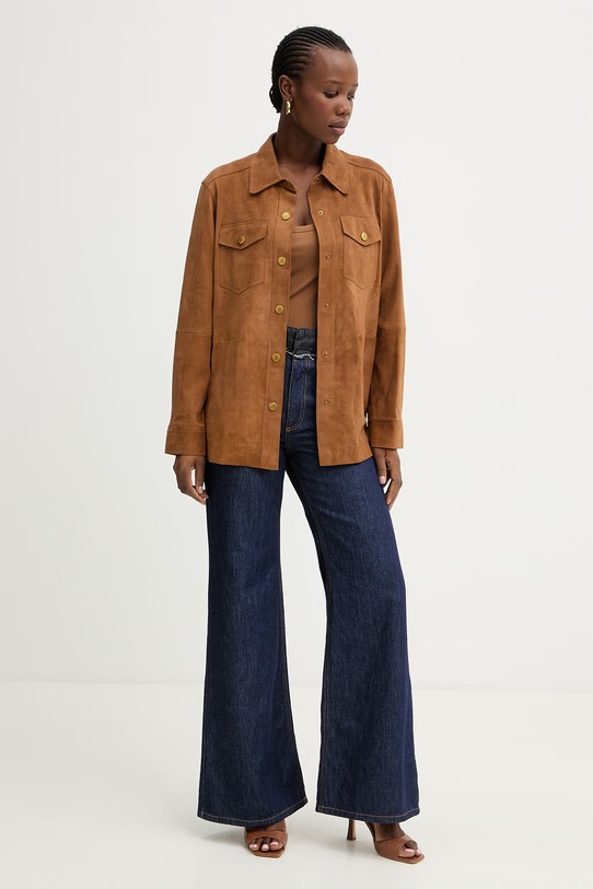 Marella jeansy WLEG 2613181014200 granatowy SS26