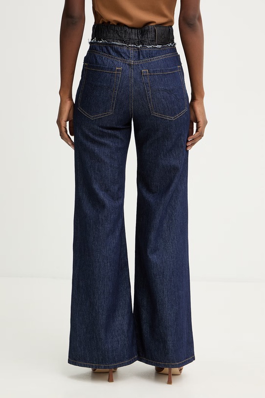 Odzież Marella jeansy WLEG 2613181014200 granatowy