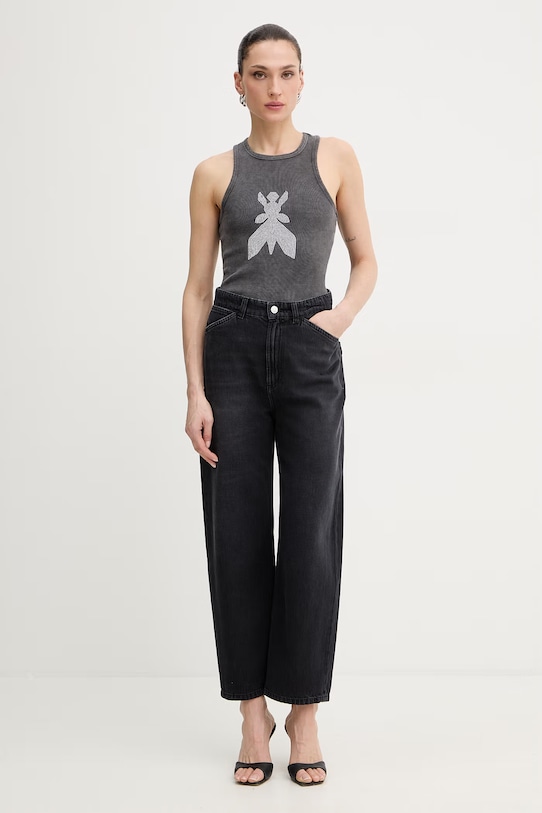 Marella jeansy MOM1 2613181054200 czarny SS26