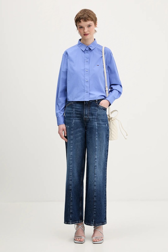 Guess Jeans jeansy W6RA1H.D5M4N granatowy SS26