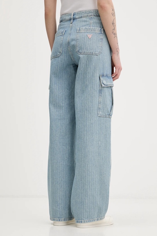 Odzież Guess Jeans jeansy W6RA1R.D6511 niebieski