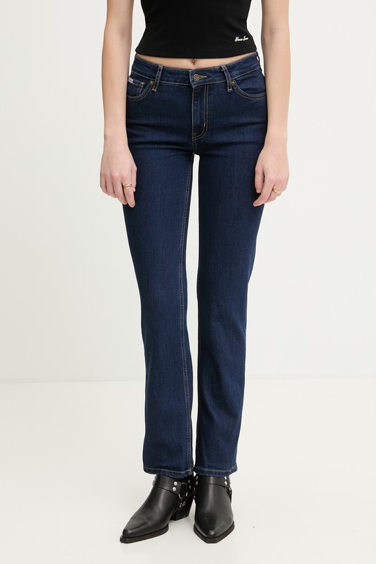 Guess Jeans ίσια γυναικεία τζιν σκούρο μπλε W6RA98.D632B