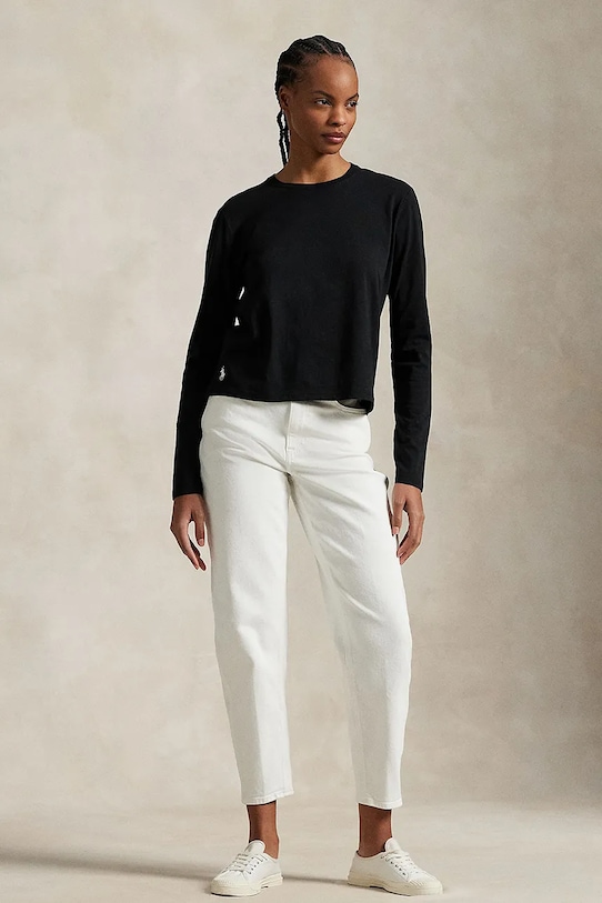 Одяг Джинси Polo Ralph Lauren LOW STR DENIM 211969399001 білий