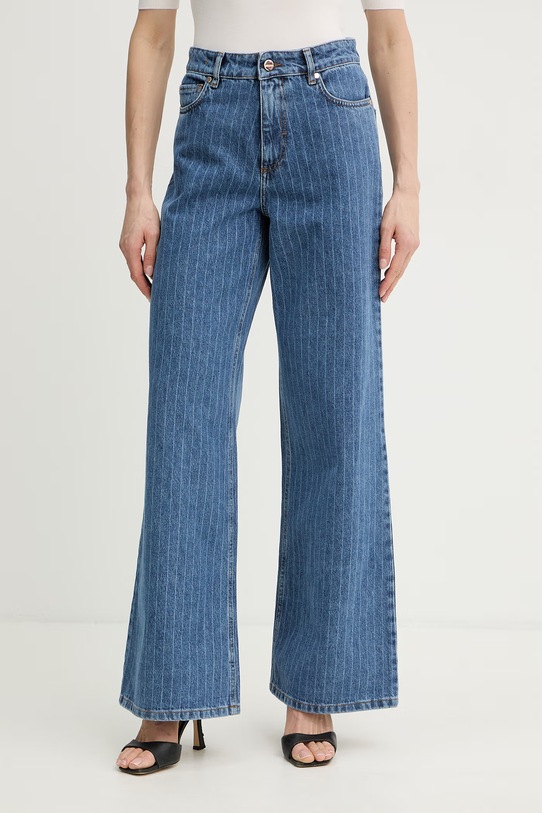 iBlues jeansy wide leg damskie NINAHEARTS niebieski 2617181081200