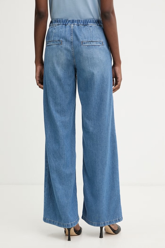 Odzież iBlues jeansy wide leg damskie NINABLUE 2617181151200 niebieski