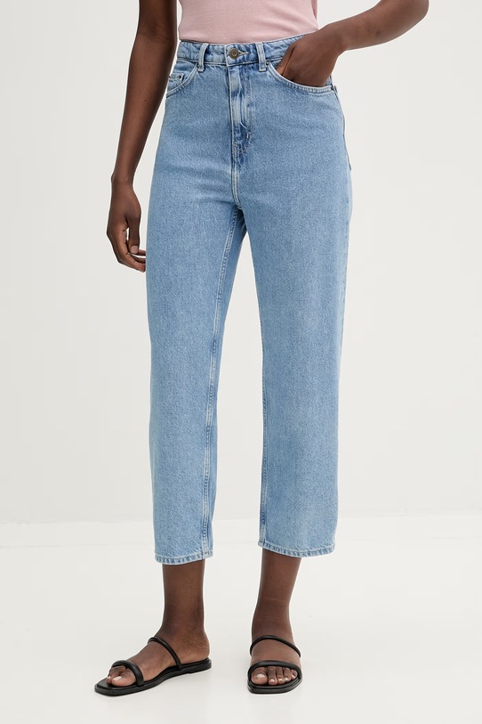 American Vintage jeansy relaxed fit damskie niebieski JOY11M