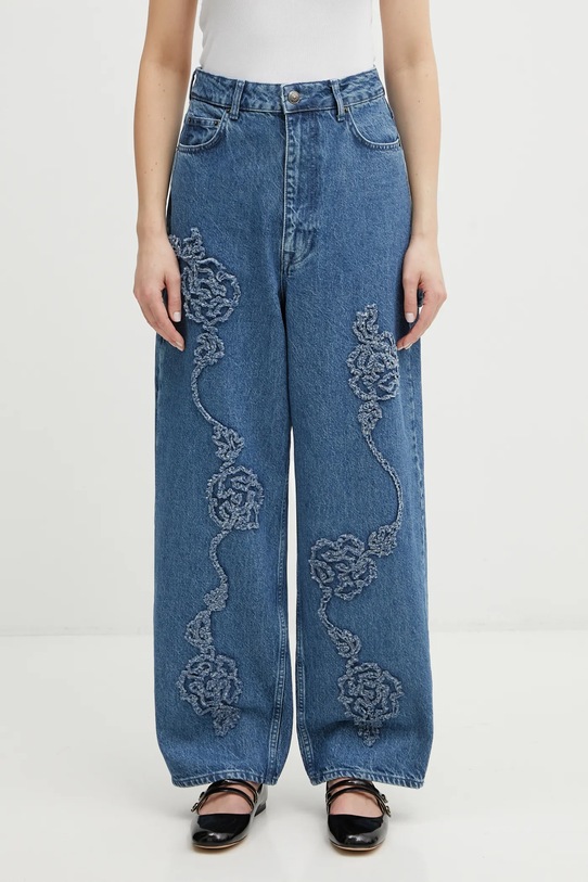 Rotate jeansy high niebieski 1151731602