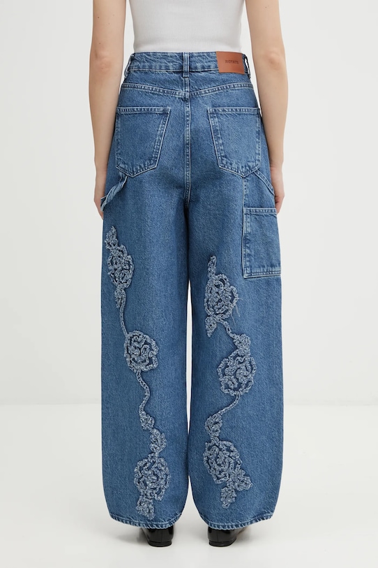 Odzież Rotate jeansy 1151731602 niebieski