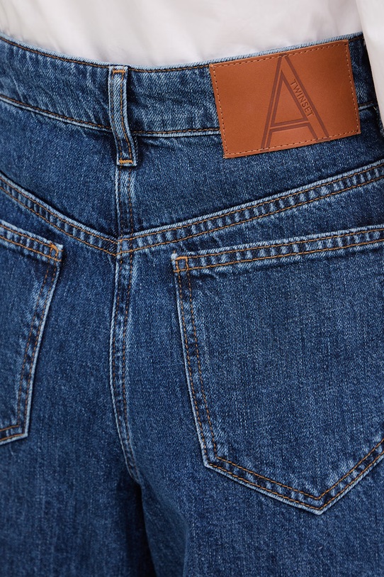 Twinset jeansy niebieski 261AP2390