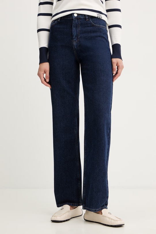 Trussardi jeansy granatowy P4409300336N