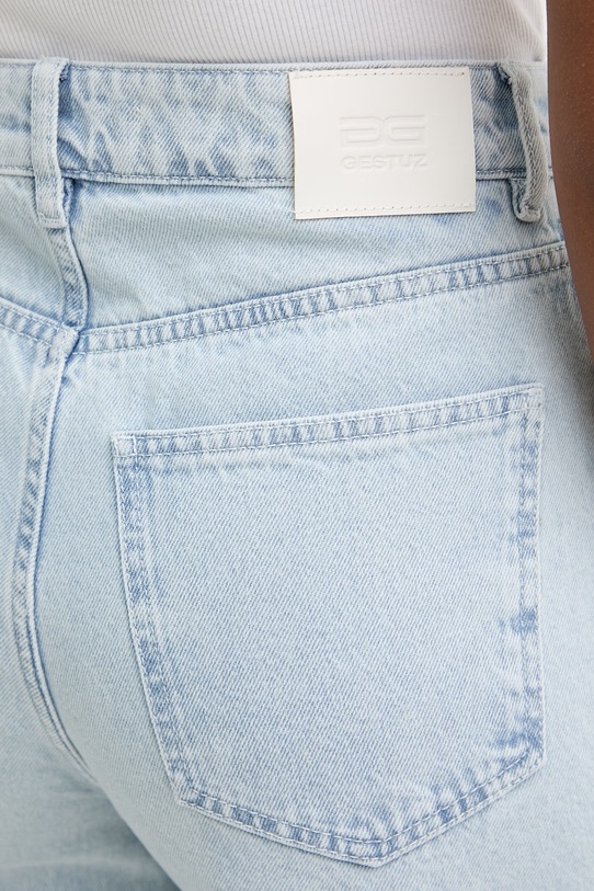 Gestuz jeansy relaxed fit damskie 10911015 niebieski