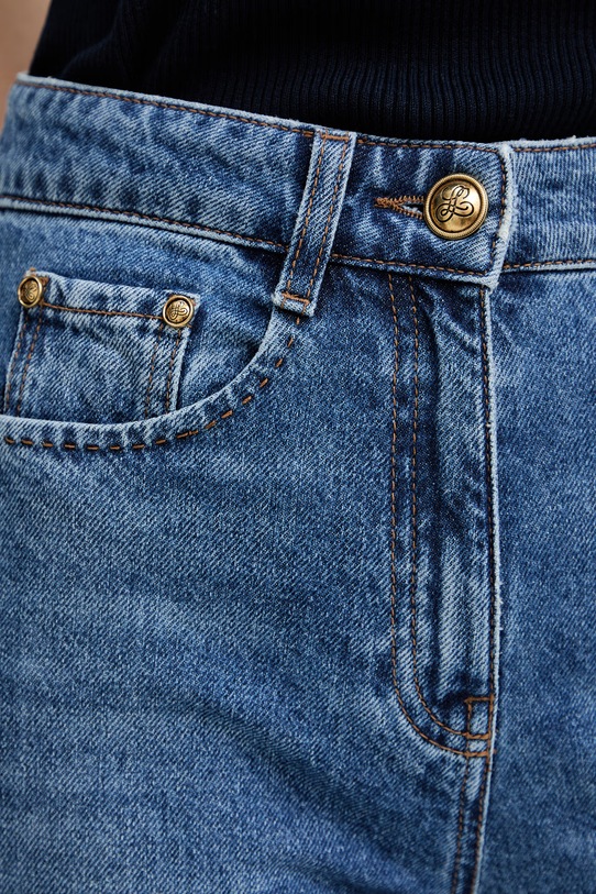 Luisa Spagnoli jeansy Appretto niebieski 542847