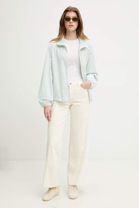 Guess Jeans jeansy wide leg damskie W6GA2T.D6522 beżowy SS26