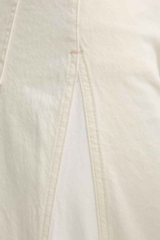 Guess Jeans jeansy wide leg damskie W6GA2T.D6522 beżowy