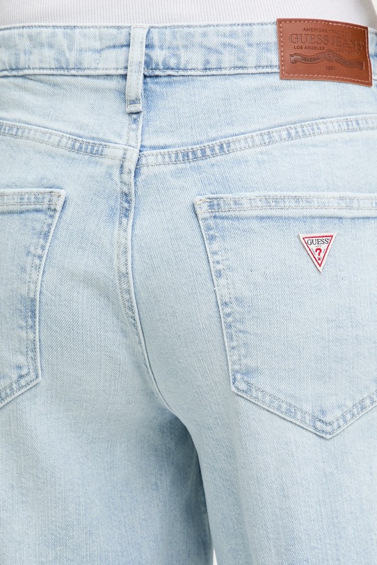 Guess Jeans džíny barrel dámské modrá W6GA2X.D0029