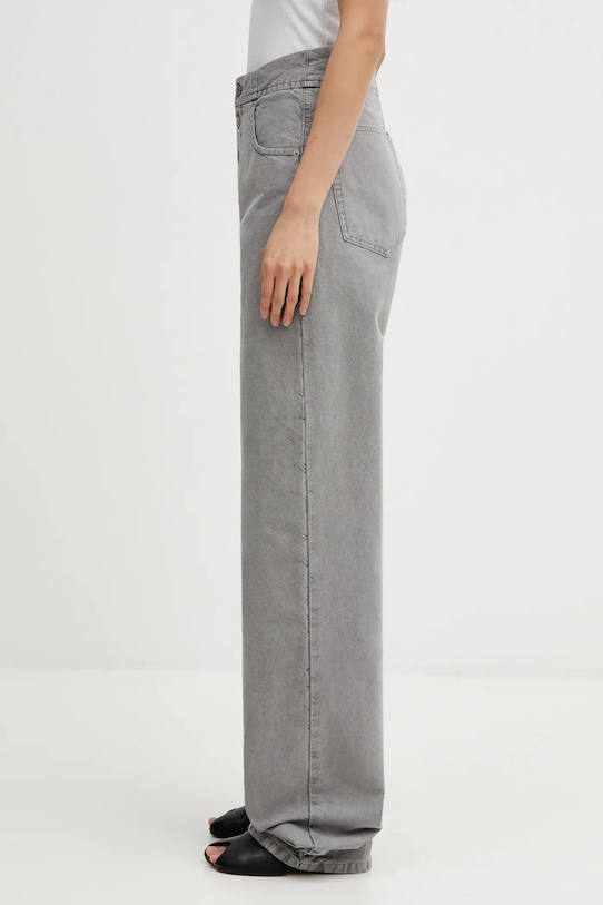 MM6 Maison Margiela jeansy S52LA0241.M35736.854 szary SS26