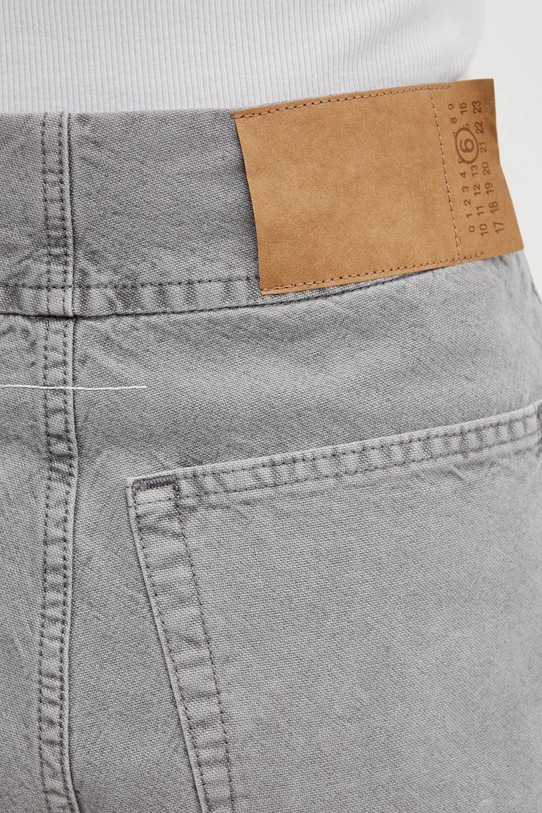 MM6 Maison Margiela jeansy szary S52LA0241.M35736.854