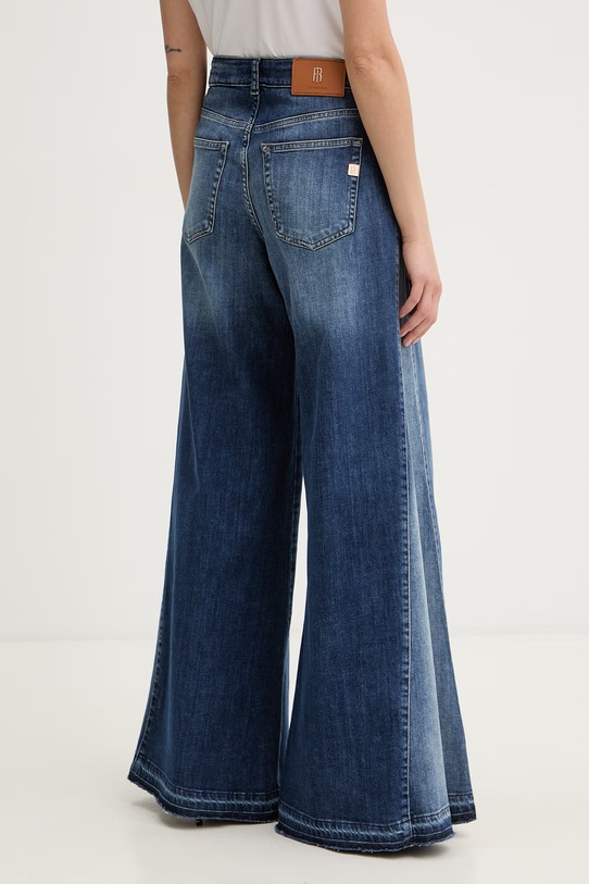 Odzież Fracomina jeansy flare damskie FP26SV3011D401W7 granatowy