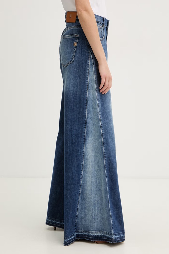 Fracomina jeansy flare damskie granatowy FP26SV3011D401W7