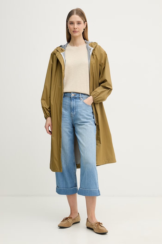 United Colors of Benetton jeansy relaxed fit damskie 4IKGDE02Q niebieski SS26