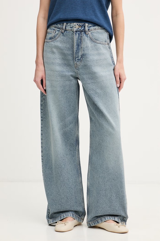 United Colors of Benetton rifle voľné dámske modrá 496XDE02R