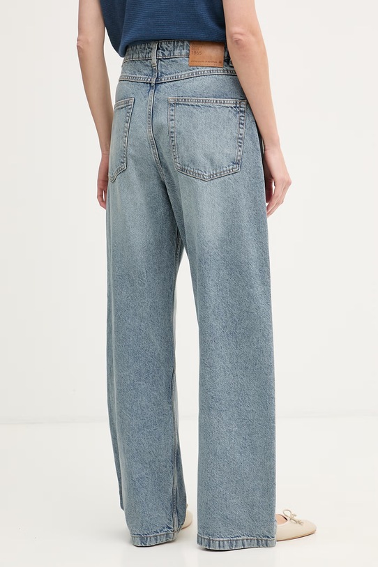 Oblečenie United Colors of Benetton rifle voľné dámske 496XDE02R modrá