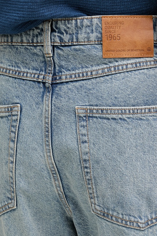 United Colors of Benetton rifle voľné dámske modrá 496XDE02R