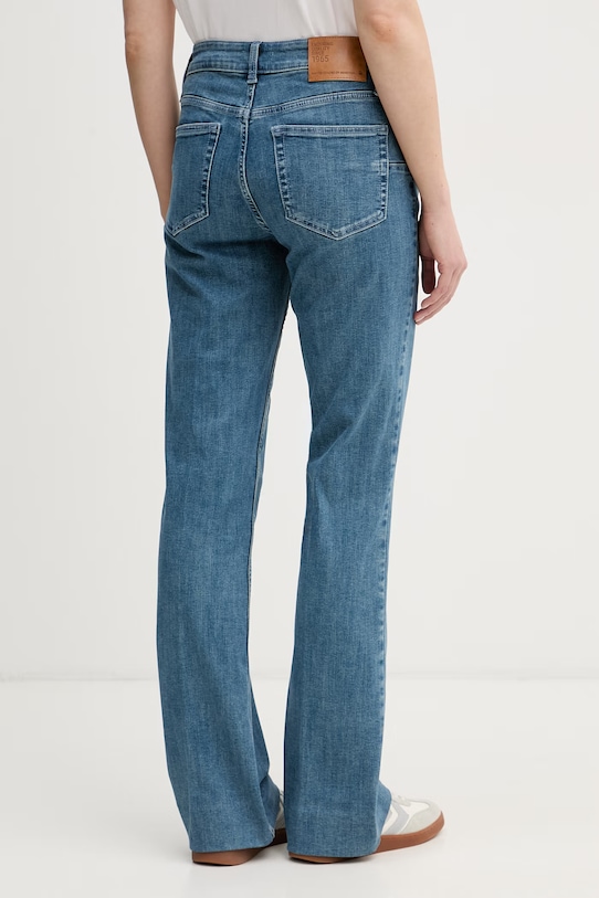 Oblečení United Colors of Benetton bootcut džíny dámské 4VNZDF0AR modrá